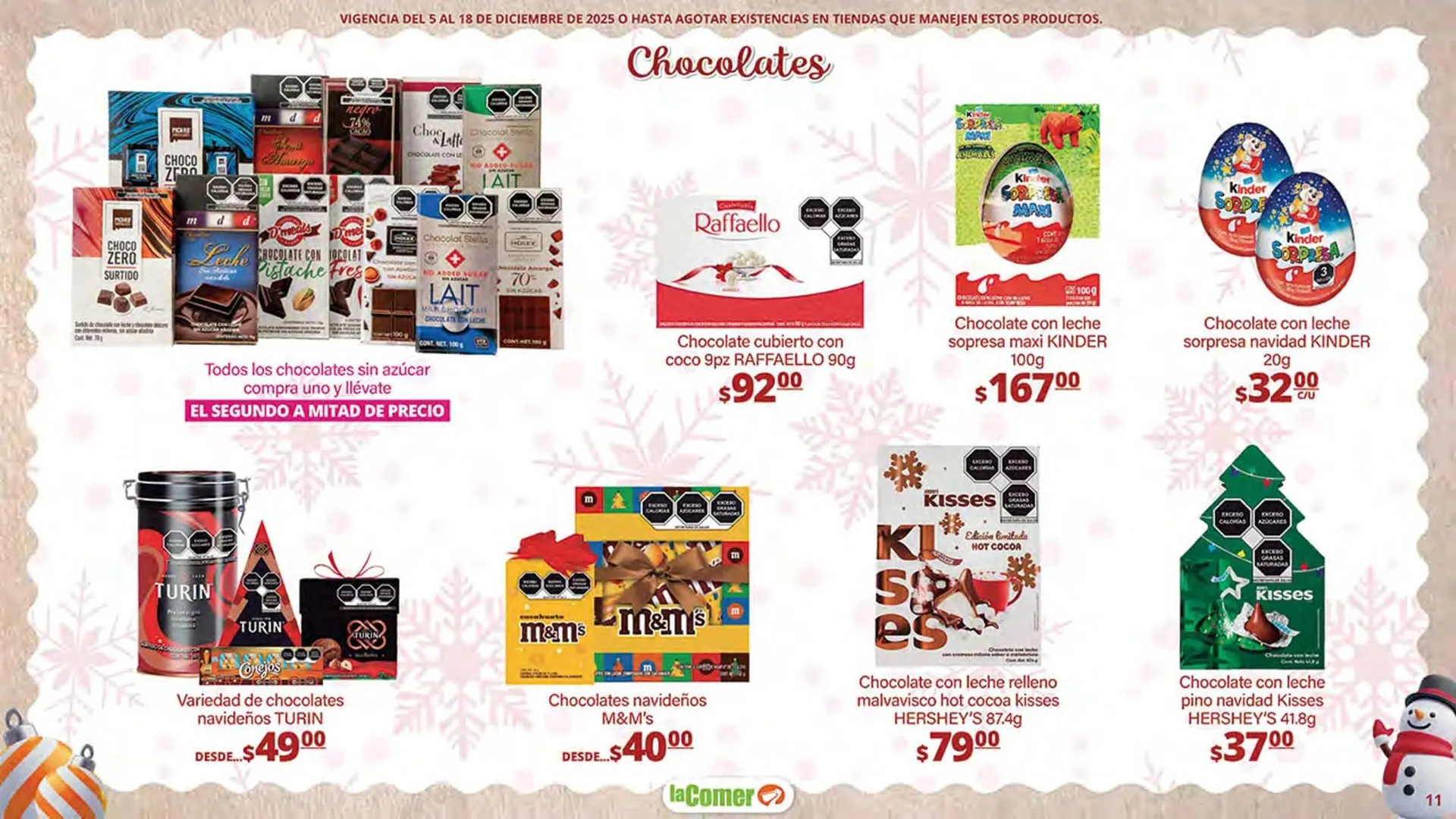 Catálogo de Folleto La Comer 5 de diciembre al 18 de diciembre 2025 - Pagina 11