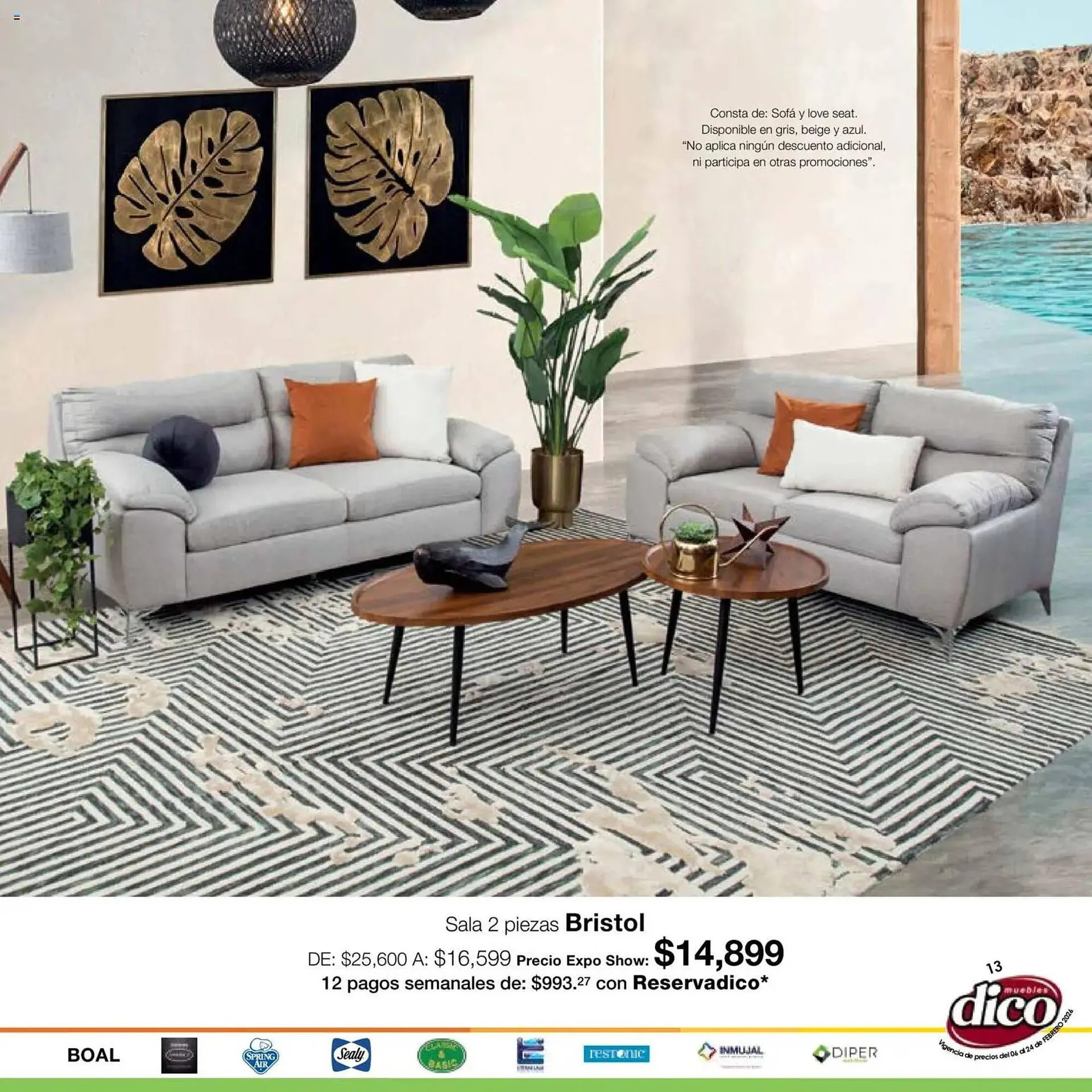 Catálogo de Catálogo Muebles Dico 6 de febrero al 25 de febrero 2026 - Pagina 13