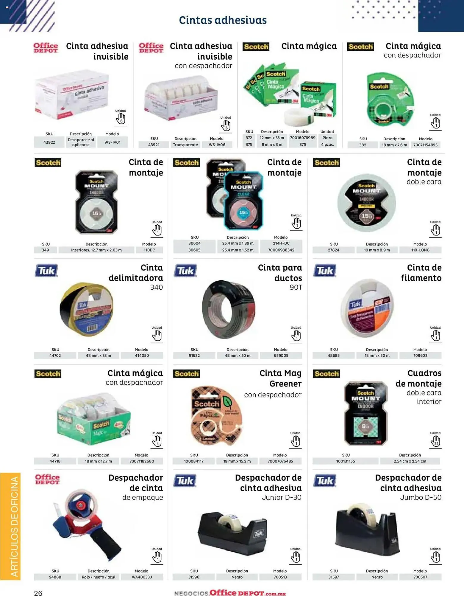 Catálogo de Catálogo Office Depot 12 de enero al 1 de enero 2027 - Pagina 28