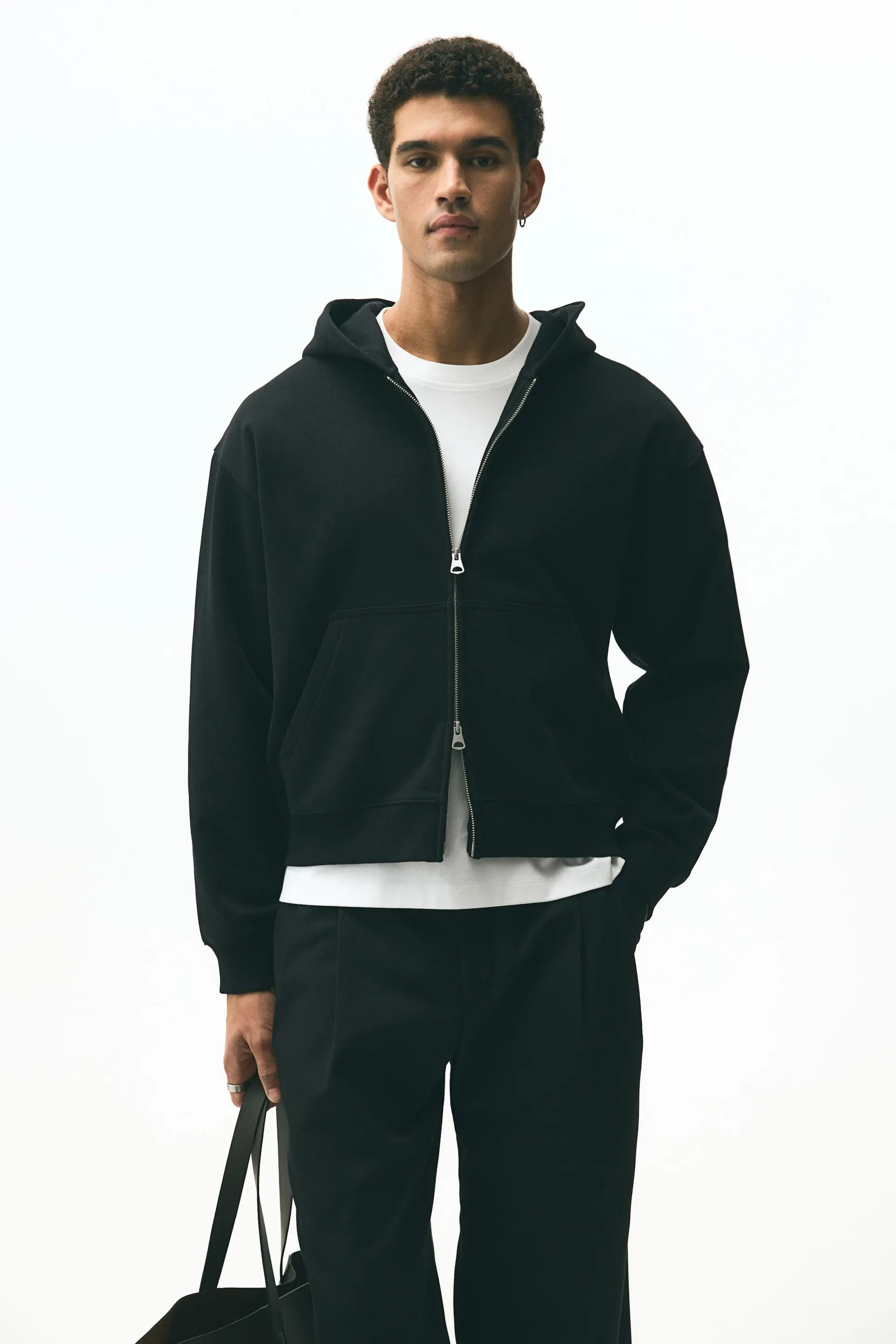 Sudadera Loose Fit de corte cuadrado
