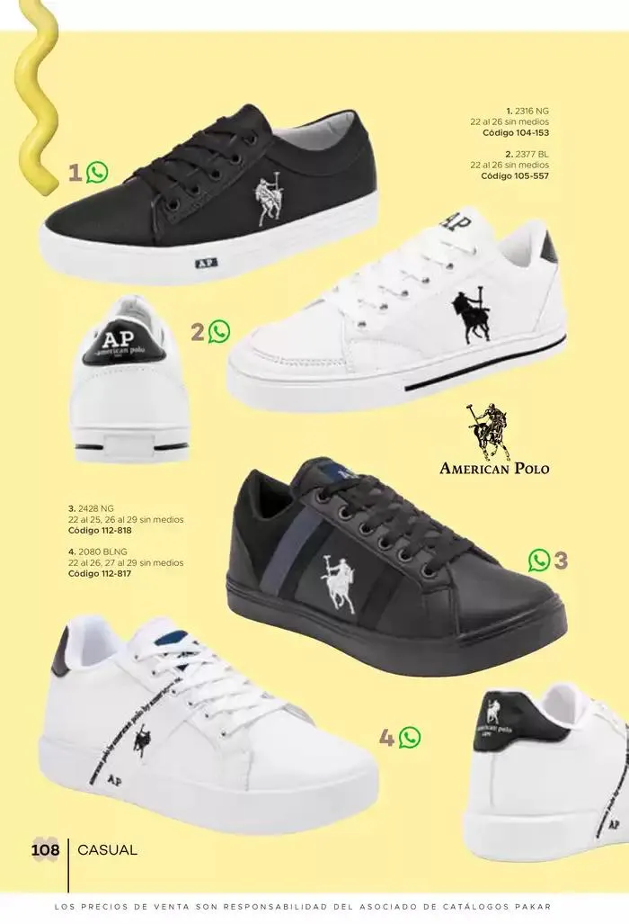 Catálogo de Pakar Casual 31 de enero al 31 de agosto 2025 - Pagina 108