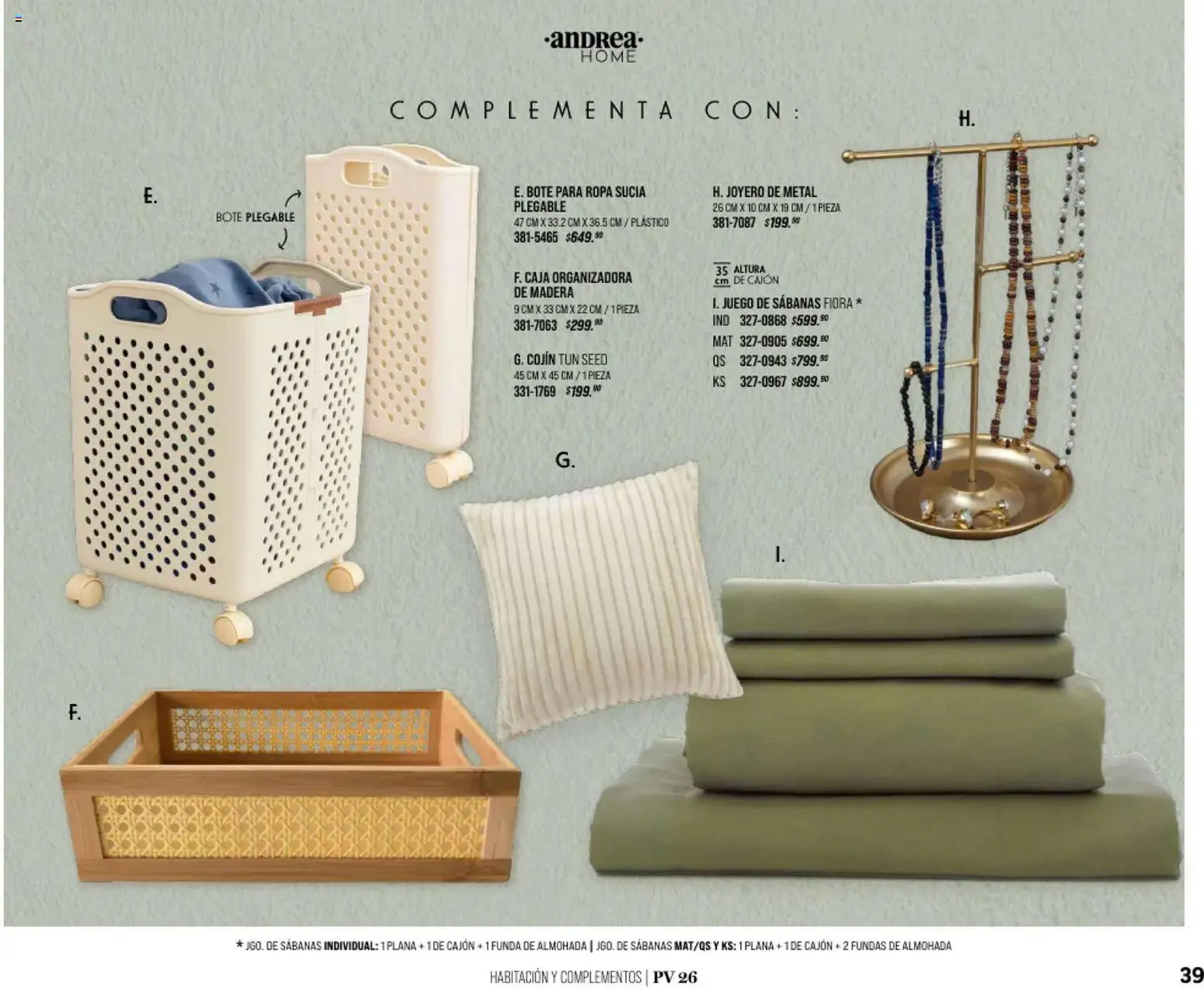 Catálogo de Catálogo Andrea 25 de enero al 23 de agosto 2026 - Pagina 39