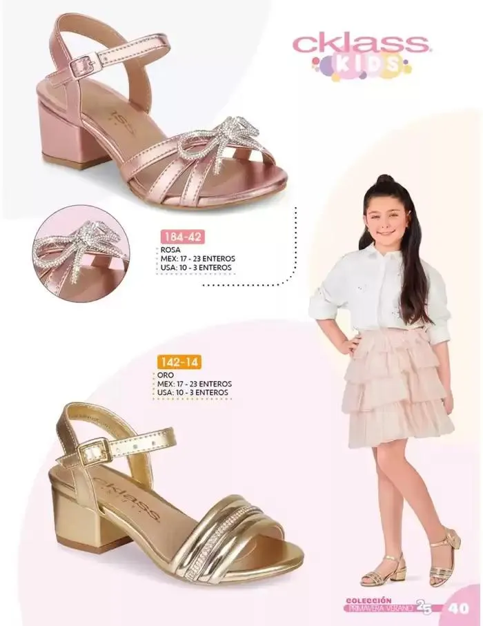 Catálogo de Catálogo Cklass Kids Niñas Primavera Verano 2025 México 8 de enero al 30 de junio 2025 - Pagina 36