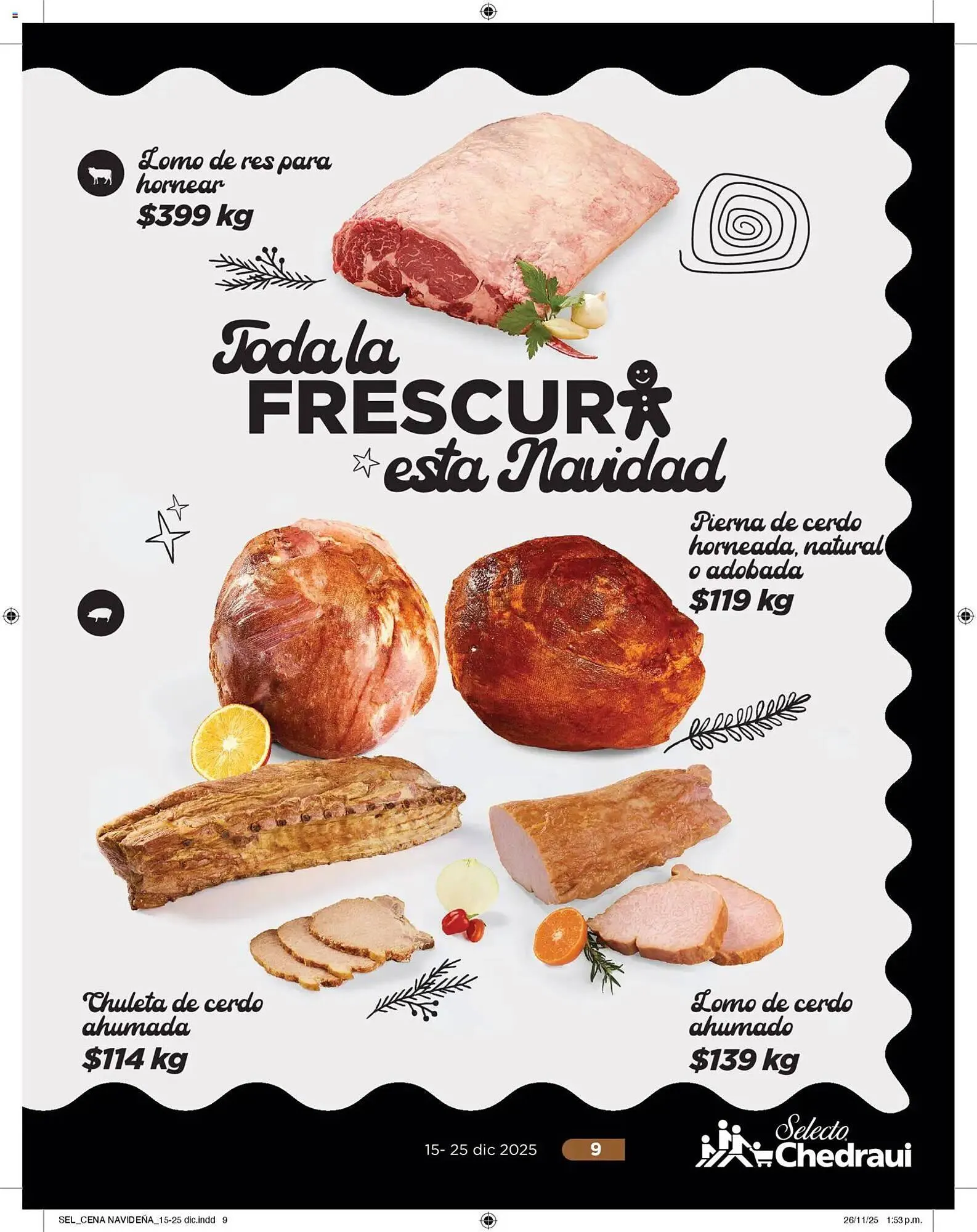 Catálogo de Folleto Chedraui 15 de diciembre al 26 de diciembre 2025 - Pagina 9