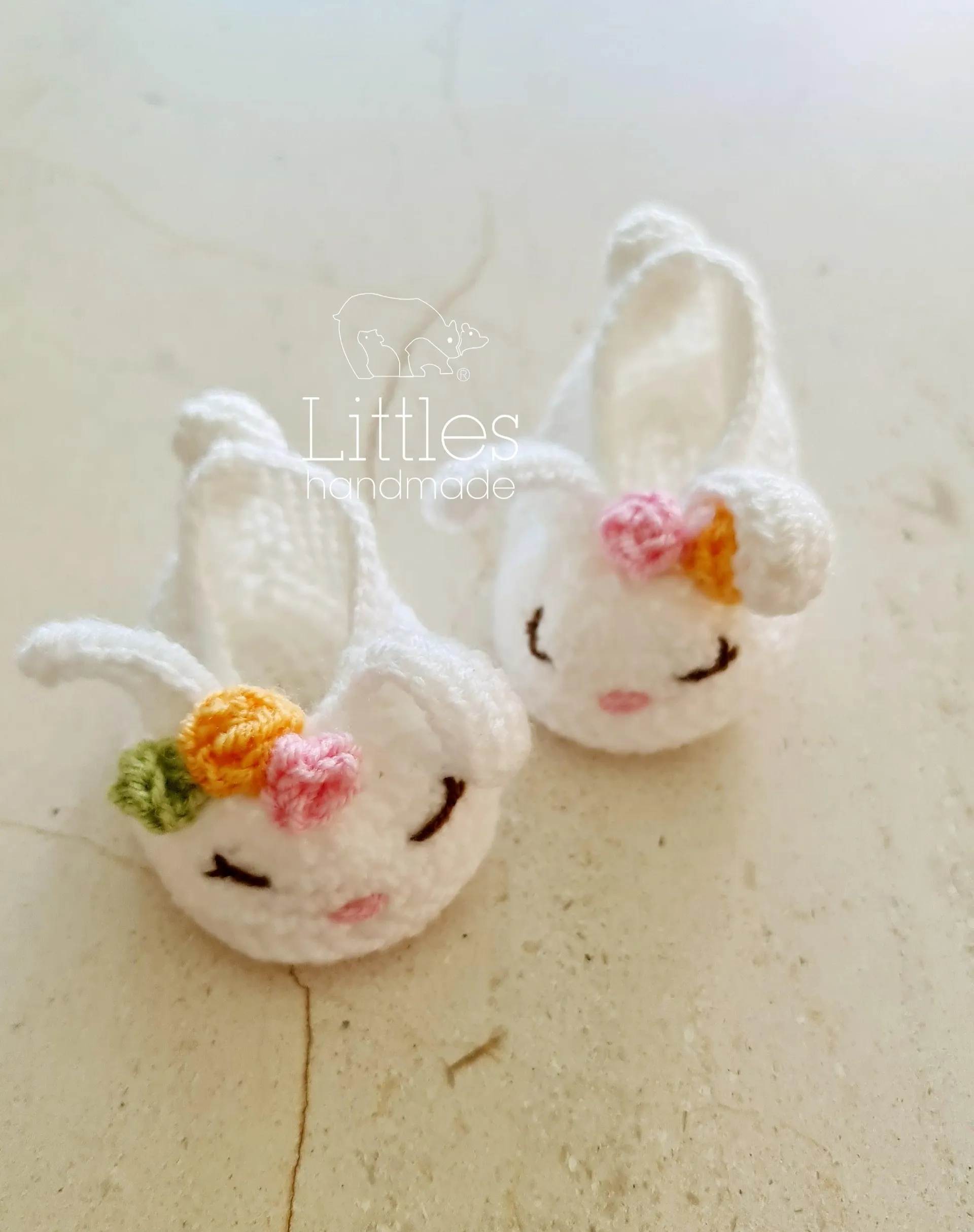 Zapatos conejito blanco