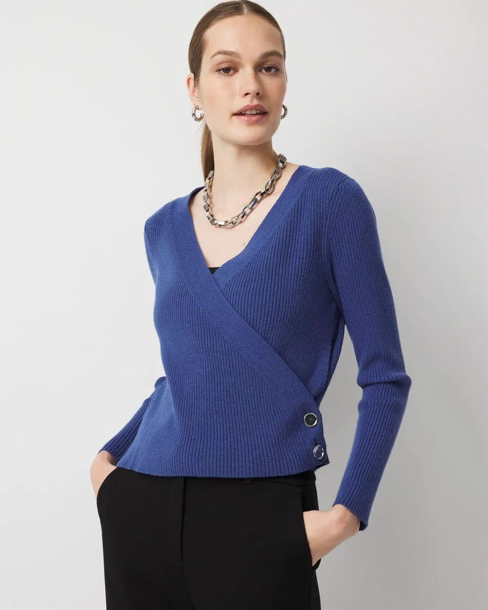 Surplice Cardigan