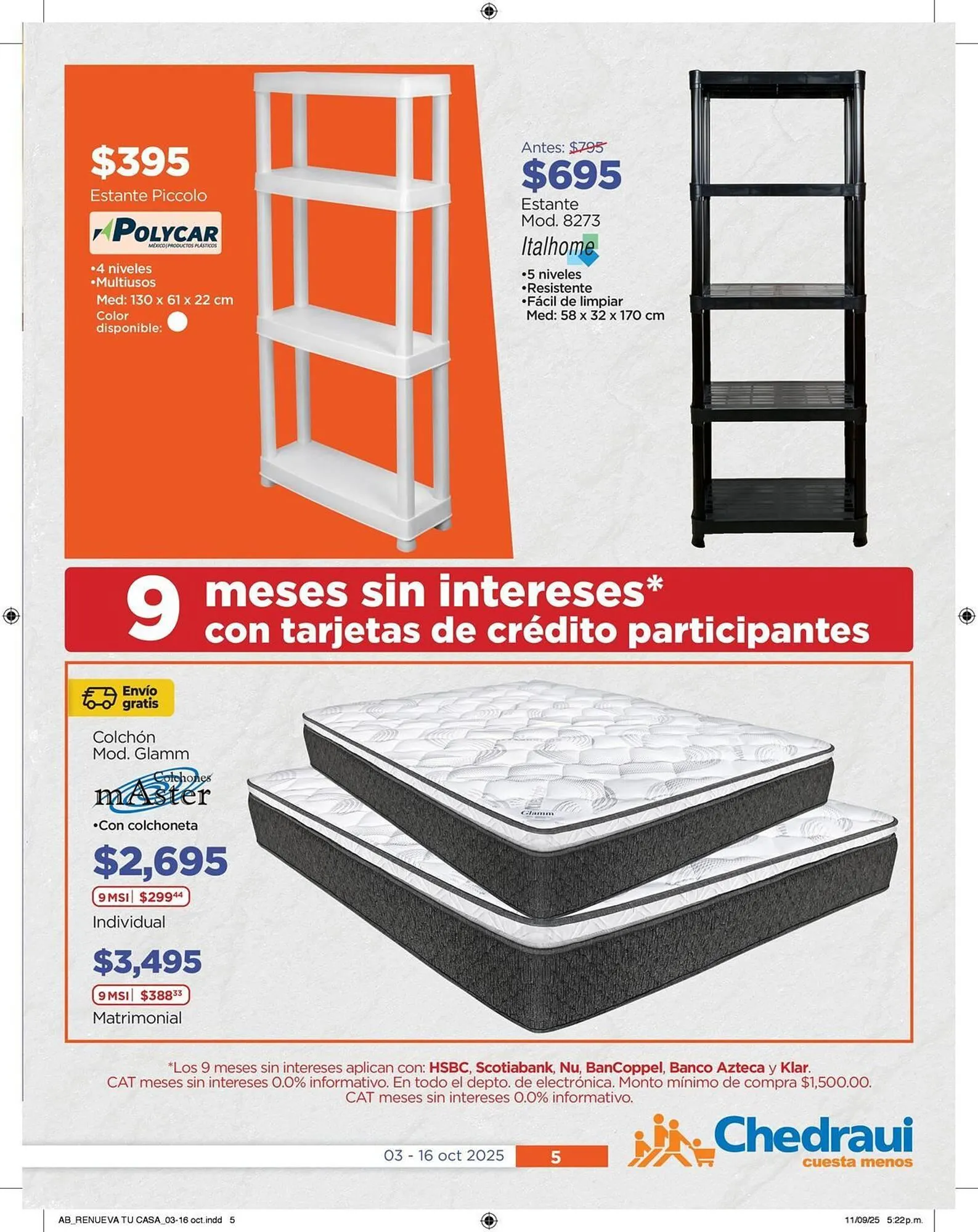 Catálogo de Folleto Chedraui 6 de octubre al 16 de octubre 2025 - Pagina 5