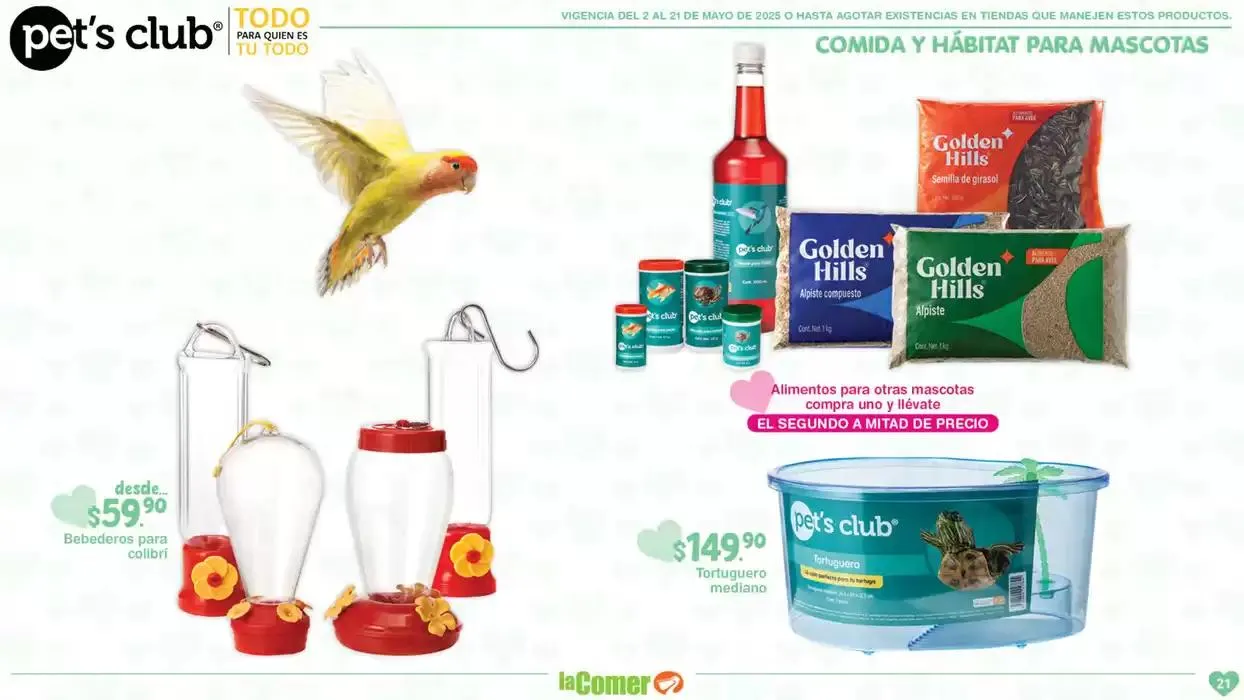 Catálogo de La Comer - Especial Mascotas 2 de mayo al 21 de mayo 2025 - Pagina 21