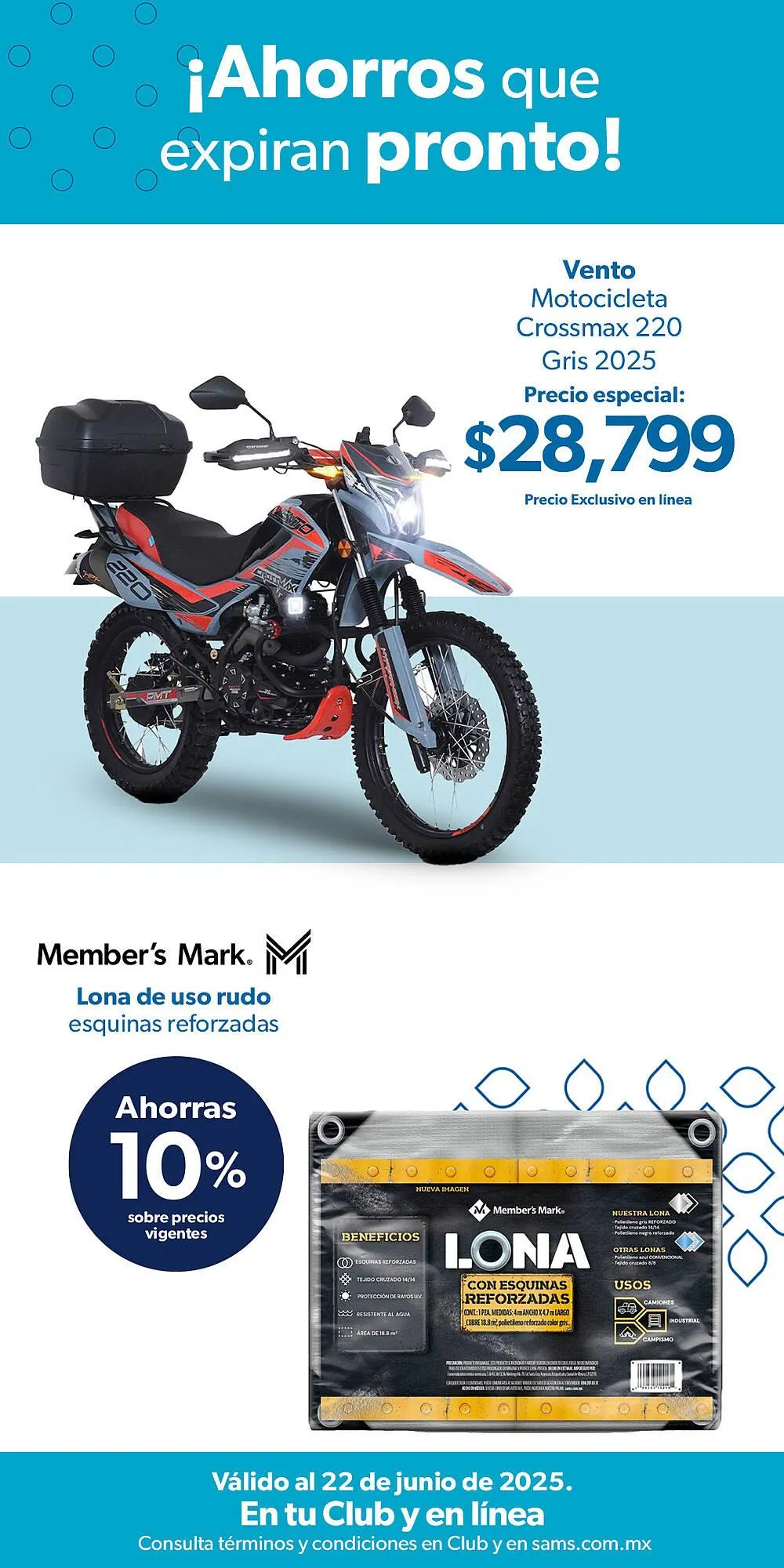 Catálogo de Catálogo Sam's Club 22 de junio al 22 de junio 2025 - Pagina 1