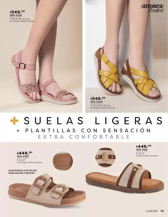 Catálogo de ANDREA | CALZADO DAMA 26 de enero al 24 de mayo 2025 - Pagina 117
