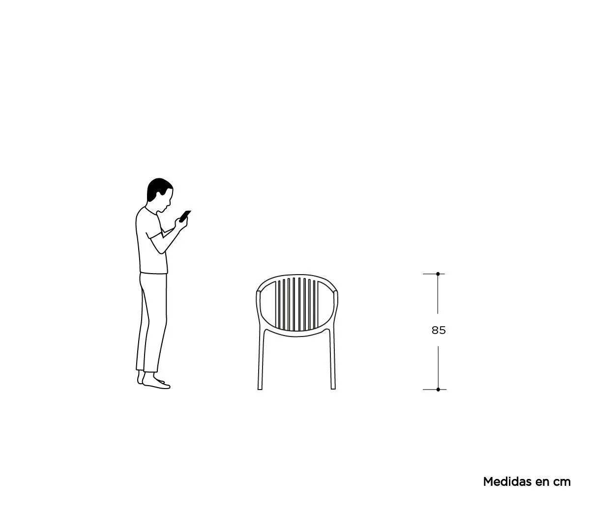 Silla Quito - Blanco