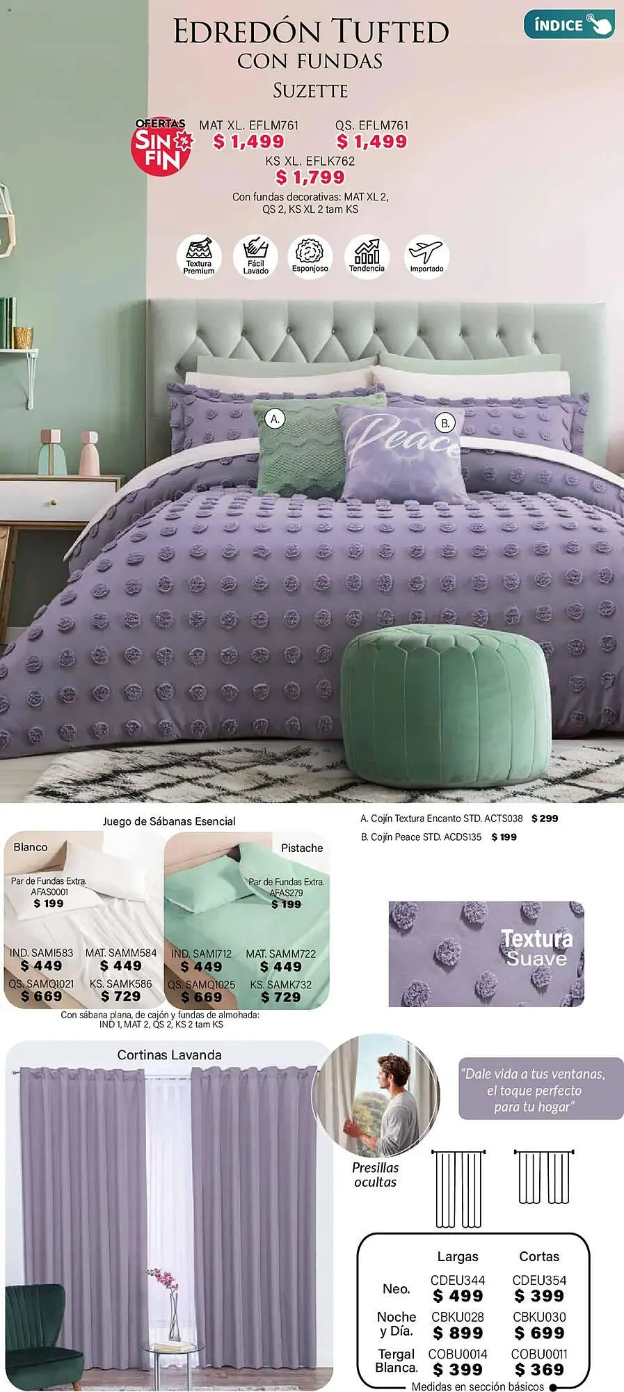 Catálogo de Catálogo Colchas Concord 1 de noviembre al 1 de febrero 2026 - Pagina 137