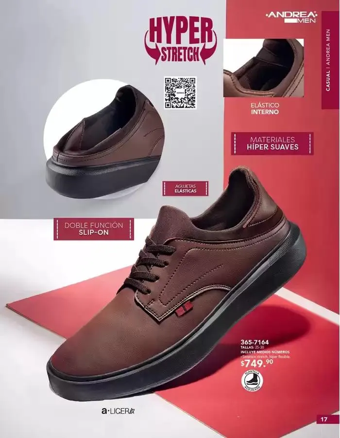 Catálogo de ANDREA | CALZADO CABALLERO 26 de enero al 24 de mayo 2025 - Pagina 17