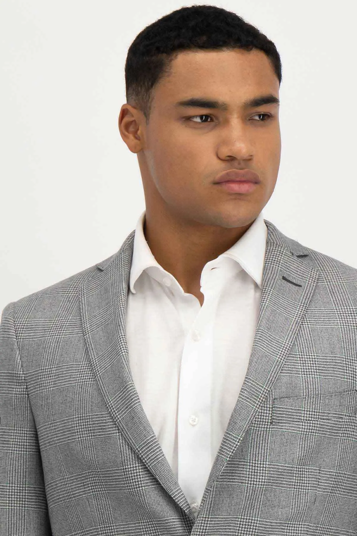 Saco Casual Roberts Gris Perla Slim Fit