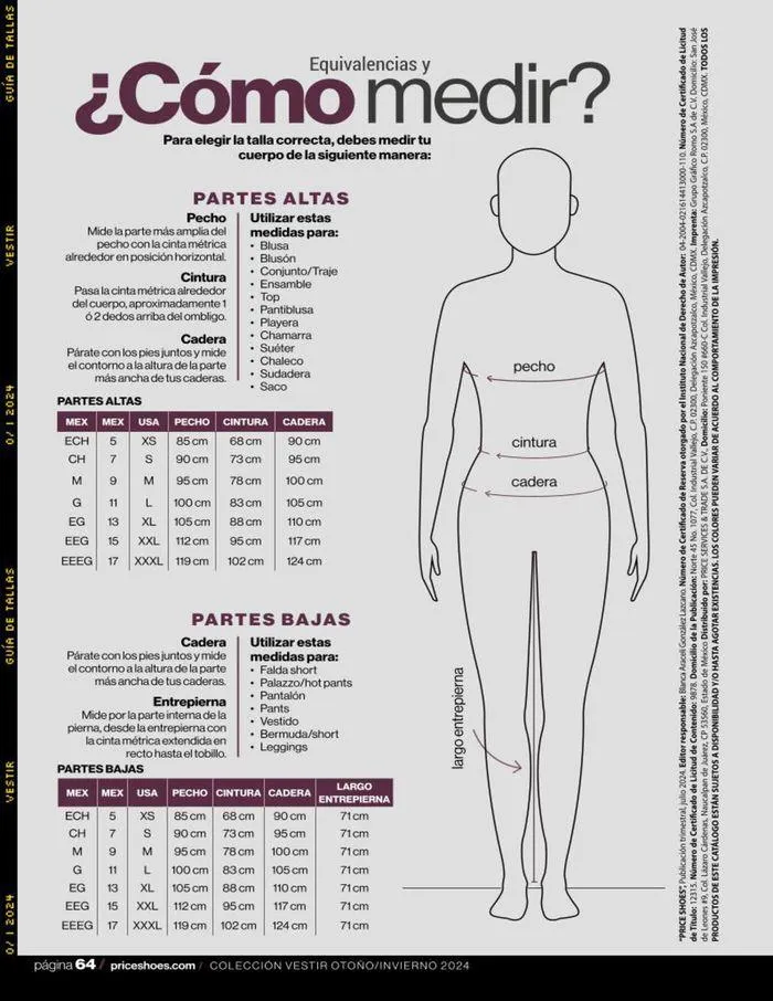 Catálogo de VESTIR - OTO-INV  13 de septiembre al 31 de enero 2025 - Pagina 66
