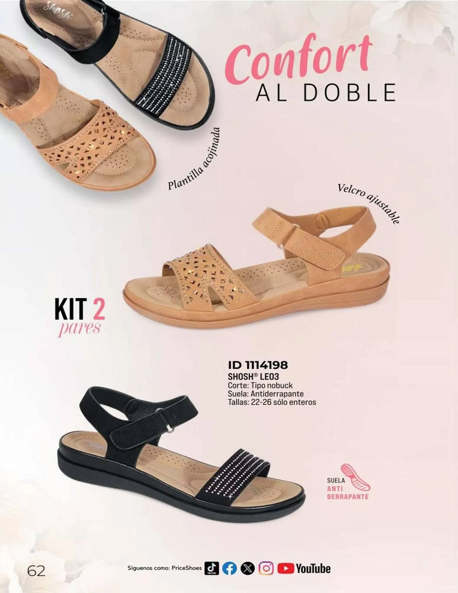 Catálogo de Catálogo Price Shoes 29 de abril al 29 de abril 2025 - Pagina 62