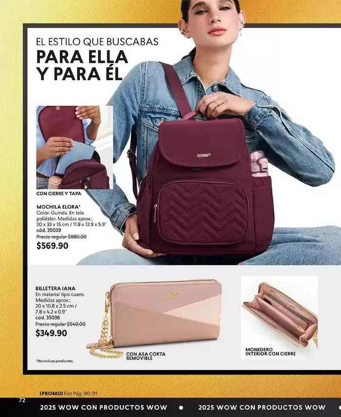 Catálogo de Catálogo Cyzone México C01 3 de diciembre al 12 de enero 2025 - Pagina 69