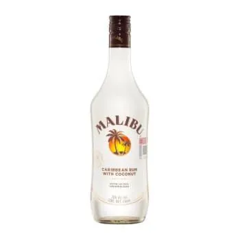 Coctel de Coco Malibu Original con Ron Blanco 750 ml