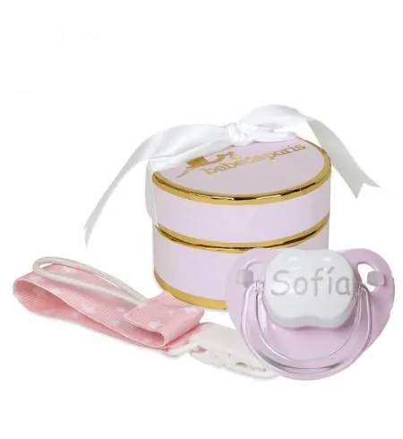 Chupón Personalizado con Portachupón