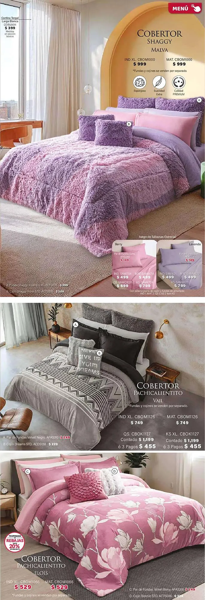 Catálogo de Catálogo Colchas Concord 1 de febrero al 2 de mayo 2026 - Pagina 150