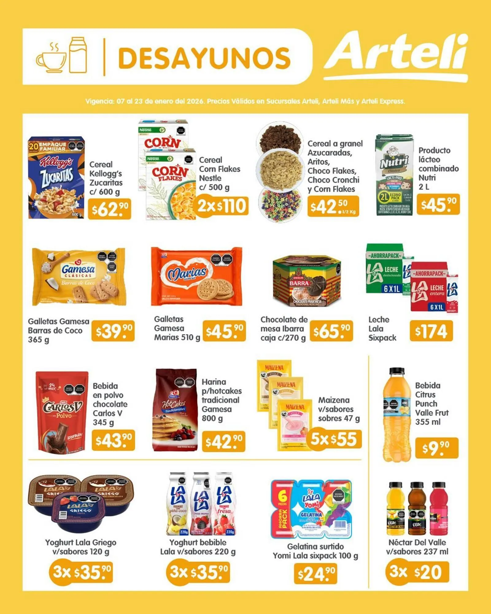 Catálogo de Folleto Arteli 7 de enero al 23 de enero 2026 - Pagina 3