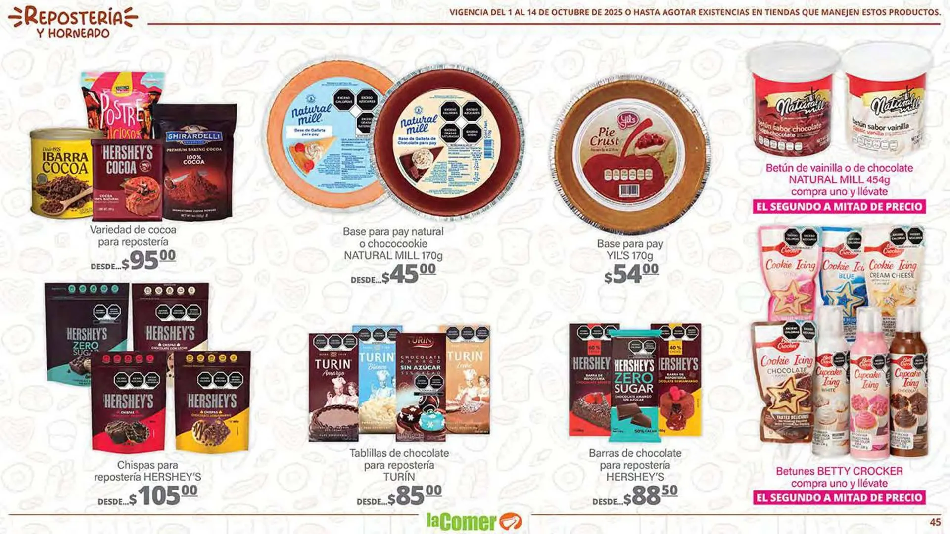 Catálogo de Folleto La Comer 1 de octubre al 14 de octubre 2025 - Pagina 45