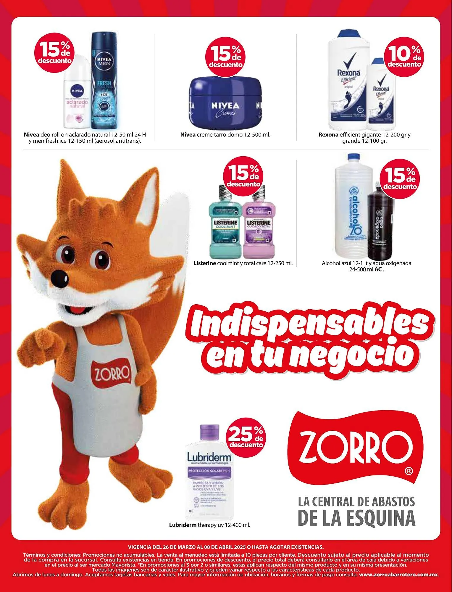 Catálogo de Catálogo Zorro 26 de marzo al 10 de abril 2025 - Pagina 17