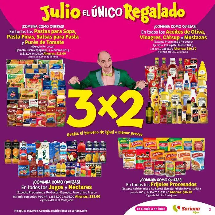 Catálogo de Folleto Julio Regalado Híper 20 de junio al 26 de junio 2024 - Pagina 3