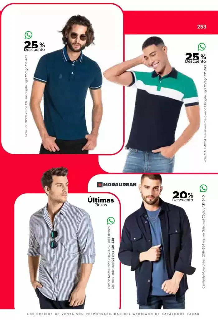 Catálogo de Pakar Ropa 31 de enero al 31 de agosto 2025 - Pagina 253
