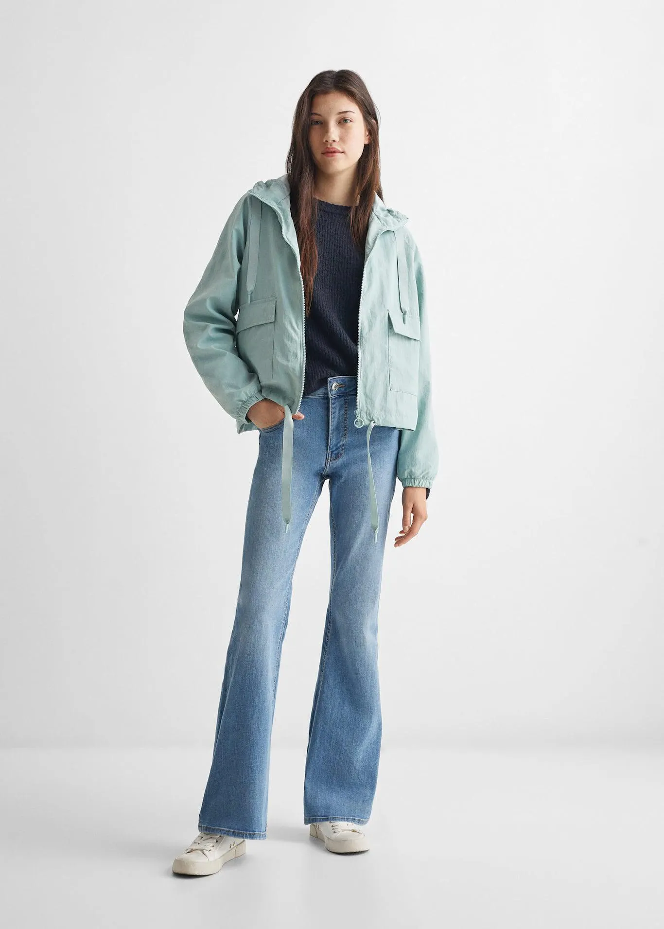 Chaqueta bolsillos ligera