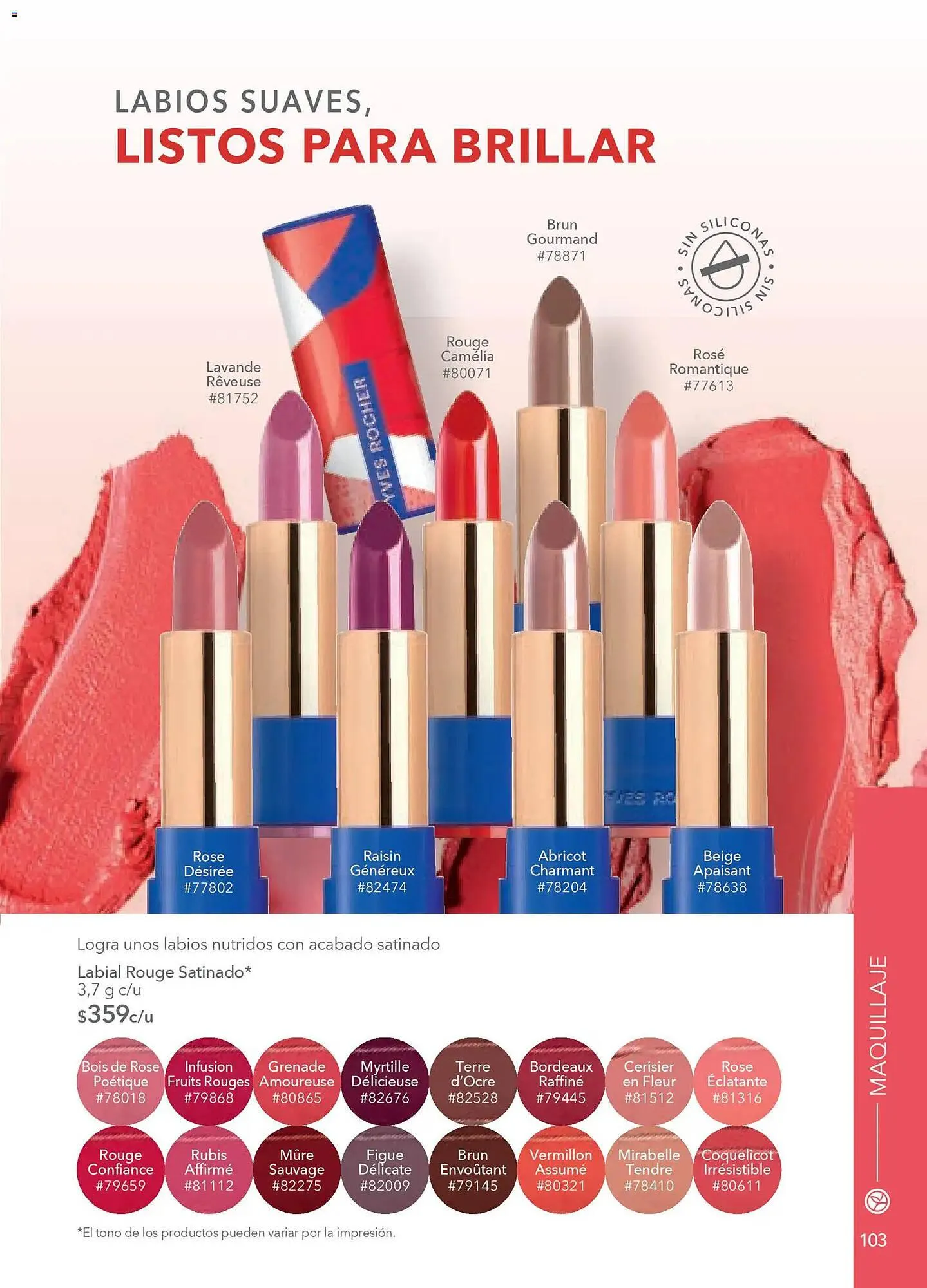 Catálogo de Catálogo Yves Rocher 3 de marzo al 24 de marzo 2026 - Pagina 105