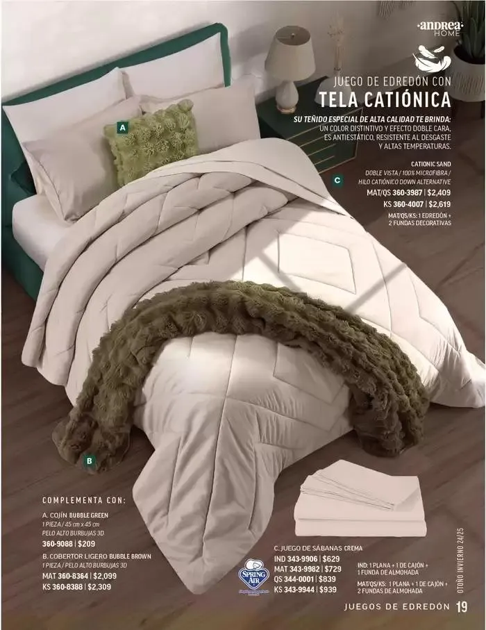Catálogo de ANDREA - ANDREA HOME 26 de agosto al 25 de enero 2025 - Pagina 47
