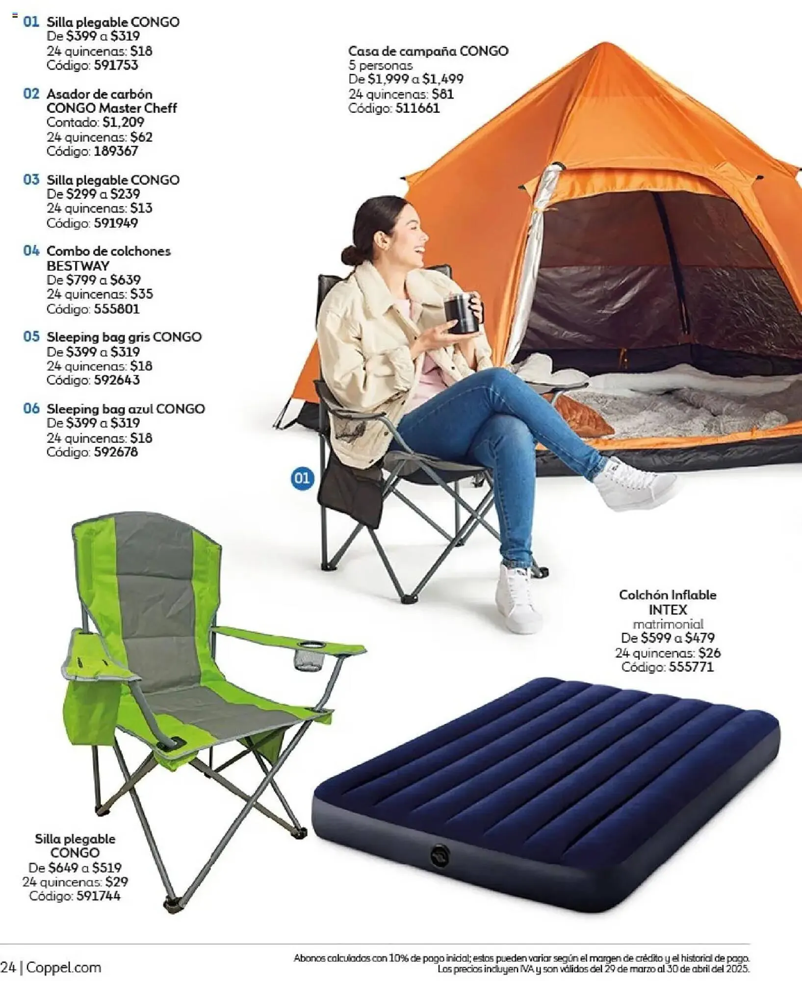 Catálogo de Catálogo Coppel 1 de abril al 30 de abril 2025 - Pagina 24