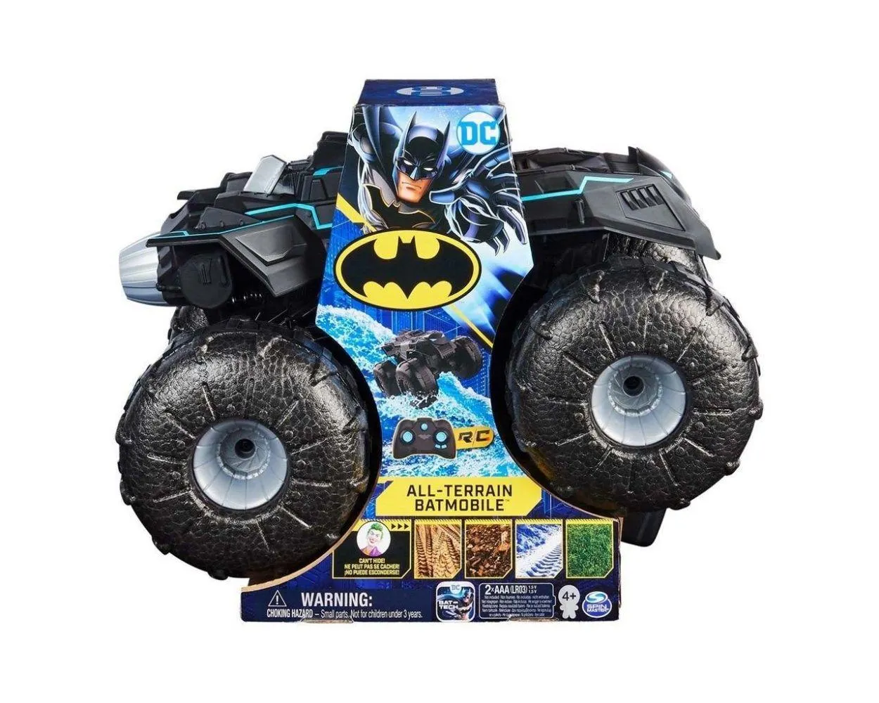 Vehiculo Batman Radio Control All-Terrain Batmobile