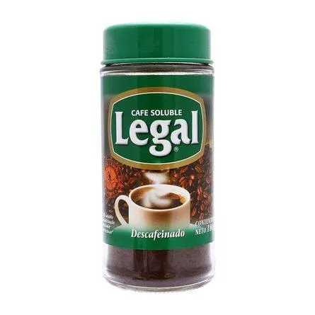Cafe Legal Descafeinado Fsc 180gr