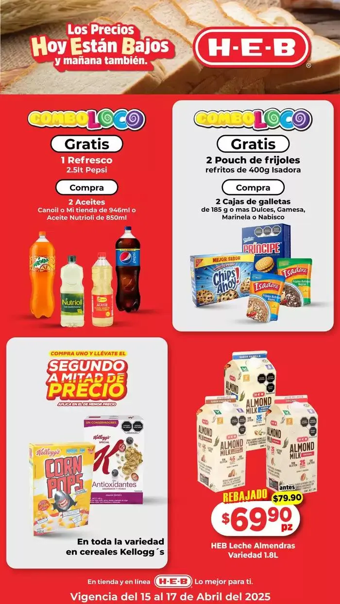 Catálogo de Ofertas HEB 15 de abril al 17 de abril 2025 - Pagina 6