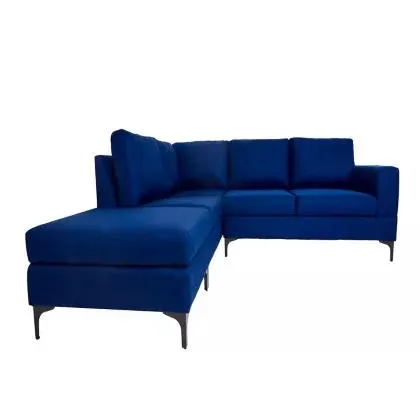 Sofá escuadra izquierda Niagara azul moonlight