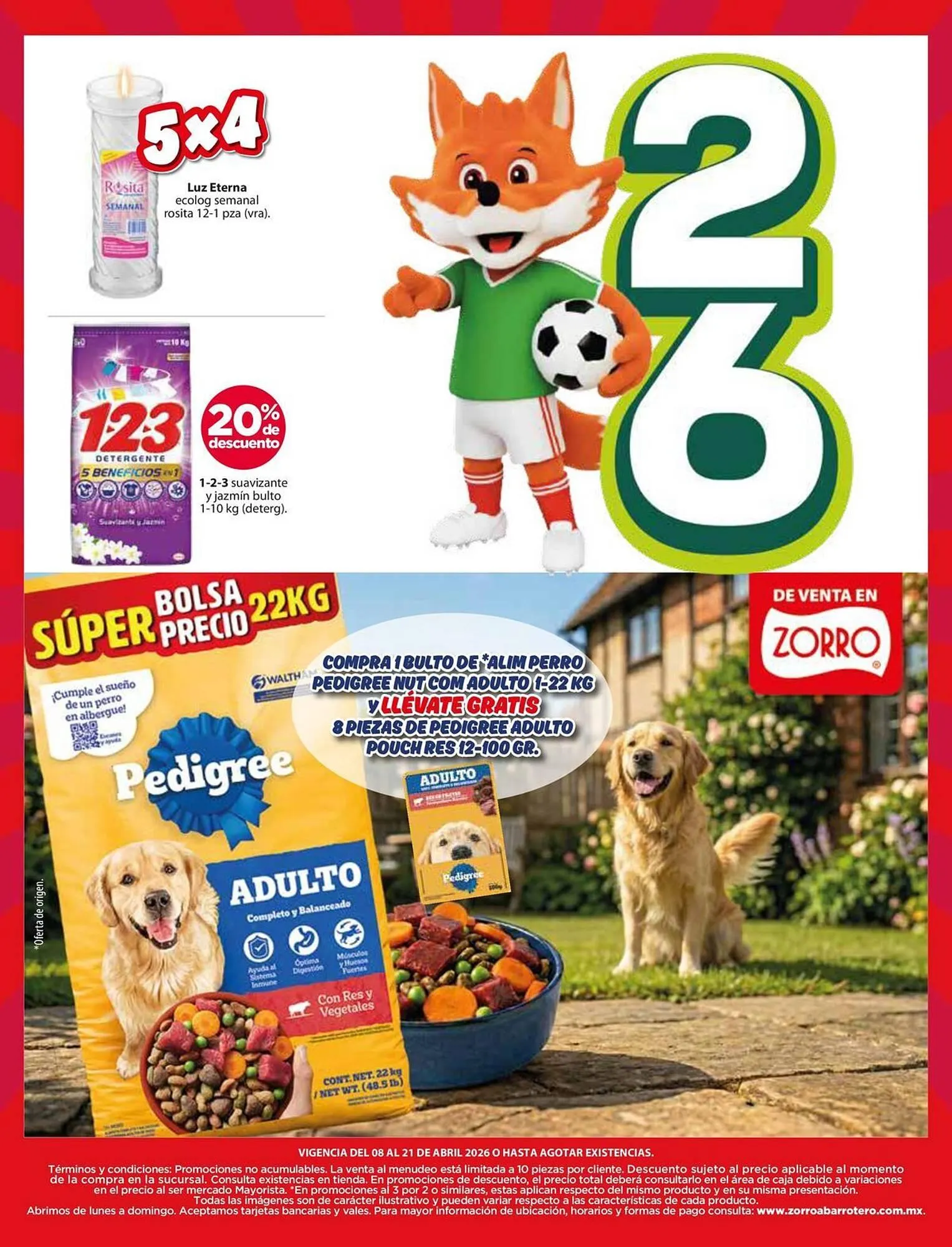 Catálogo de Catálogo Zorro 8 de abril al 21 de abril 2026 - Pagina 14