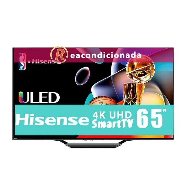 TV Hisense 65" Mini LED QLED 4K Smart Google Reacondicionado