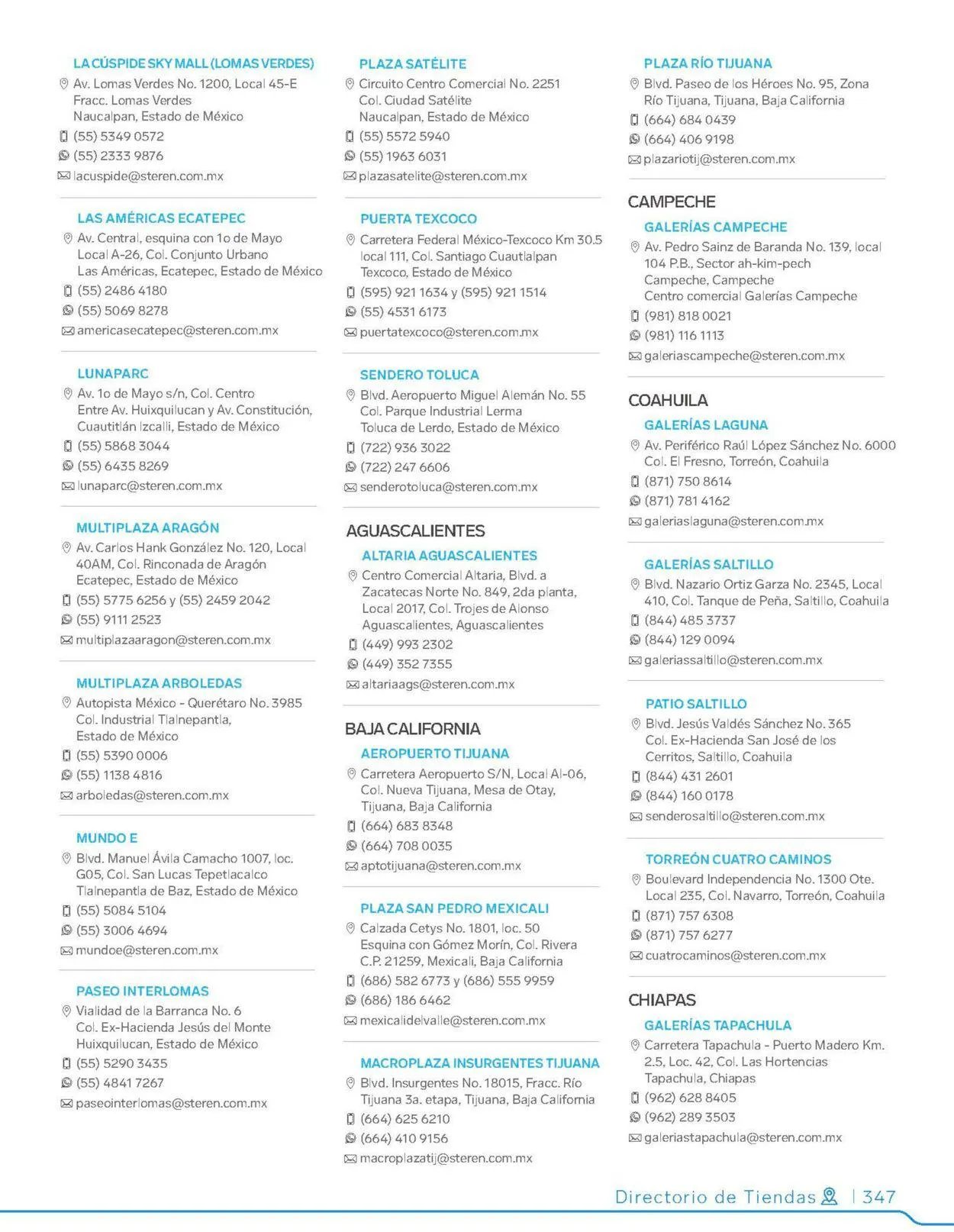 Catálogo de Steren 1 de febrero al 31 de diciembre 2023 - Pagina 367