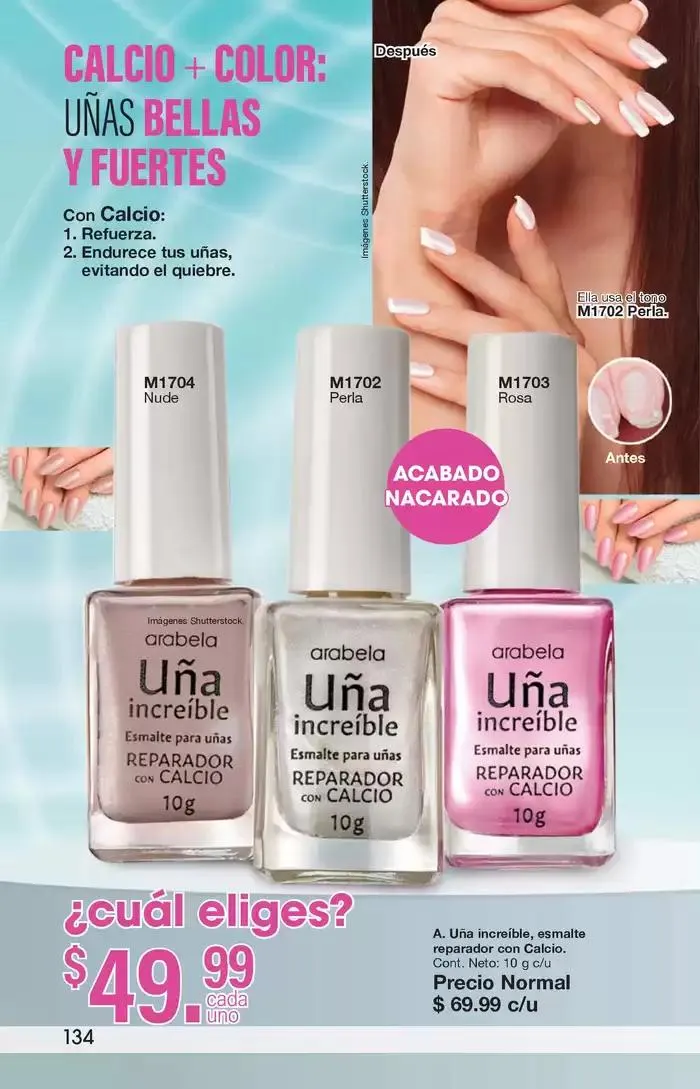Catálogo de Arabela Campaña 01 4 de diciembre al 26 de diciembre 2024 - Pagina 134