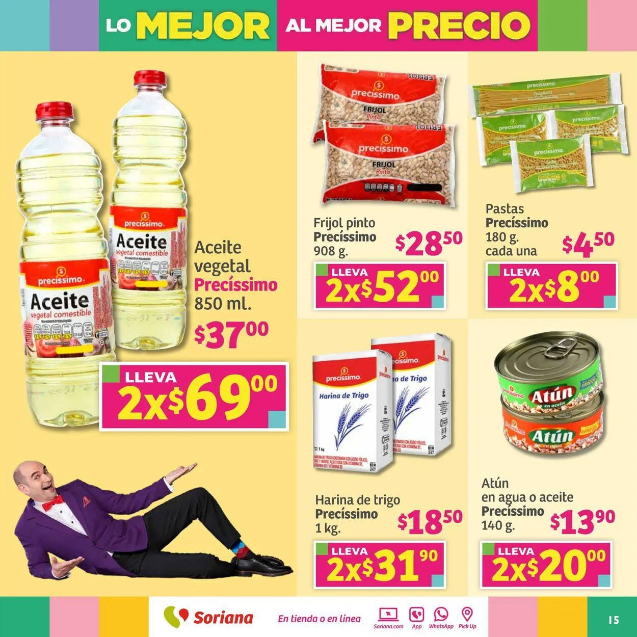Catálogo de Soriana - Folleto Julio Regalado Super Nacional Oferta actual 20 de julio al 26 de julio 2023 - Pagina 15