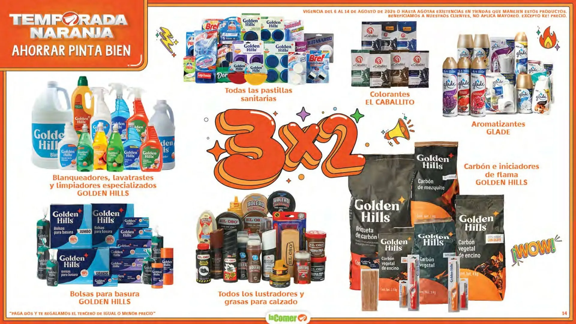 Catálogo de Catálogo La Comer 6 de agosto al 14 de agosto 2025 - Pagina 14