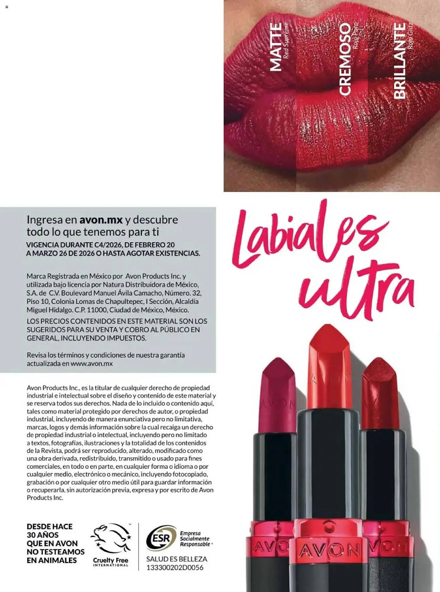 Catálogo de Catálogo Avon 20 de febrero al 27 de marzo 2026 - Pagina 10