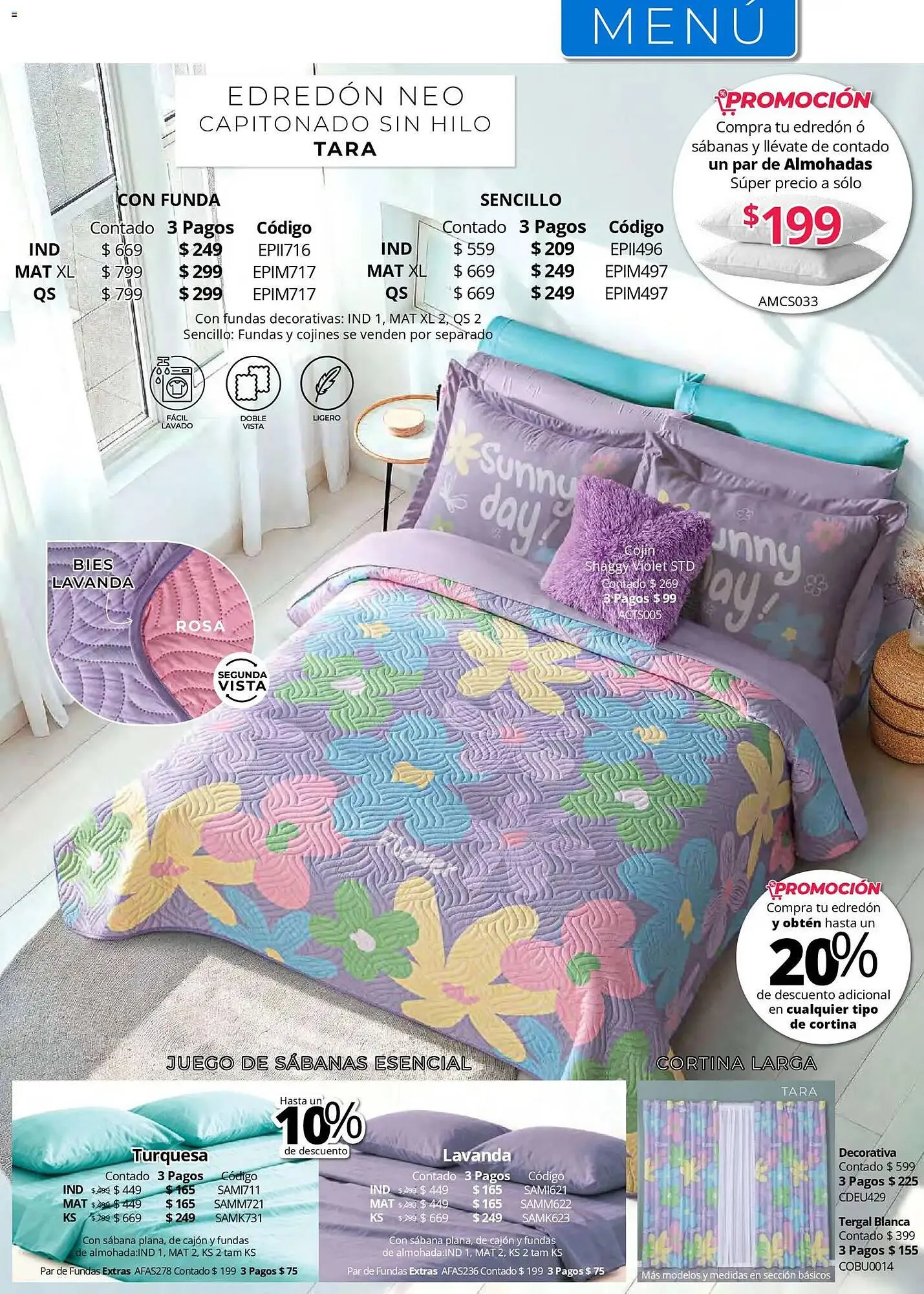 Catálogo de Catálogo Colchas Concord 1 de mayo al 1 de agosto 2026 - Pagina 97