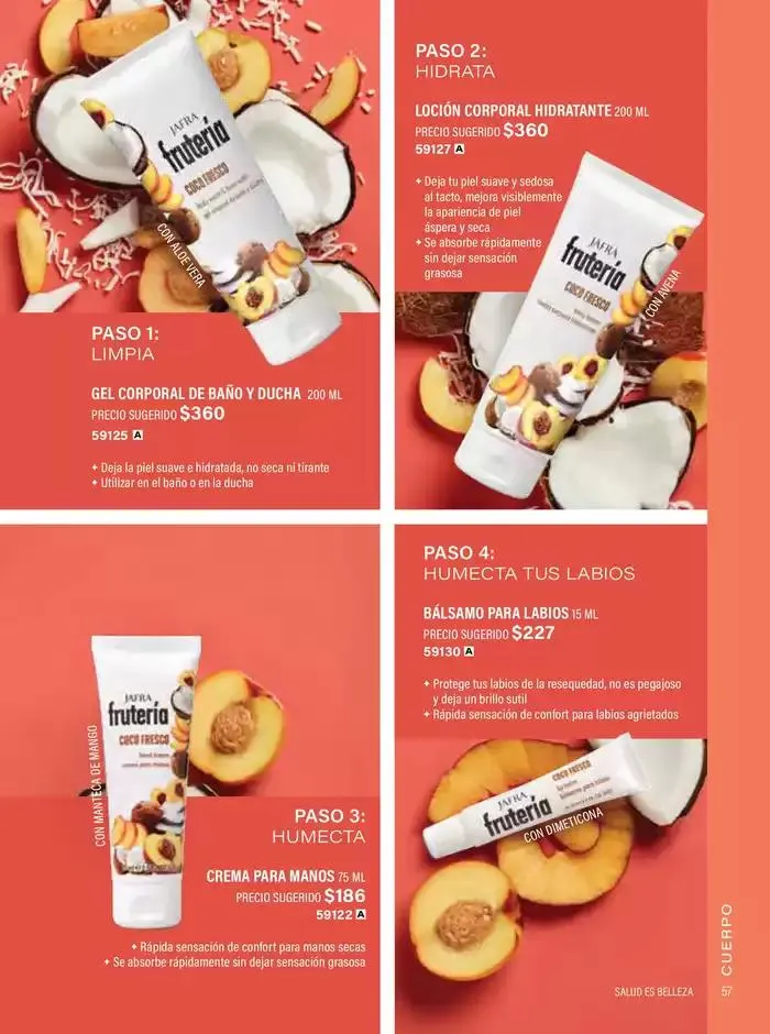 Catálogo de Ofertas Jafra 2 de mayo al 31 de mayo 2025 - Pagina 57