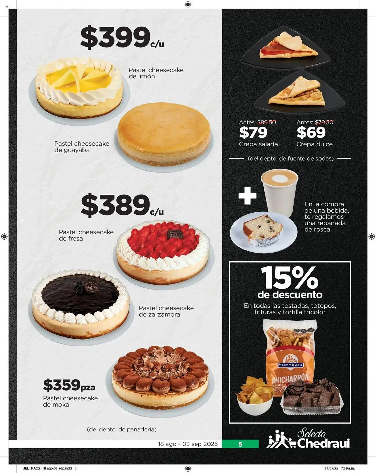 Catálogo de Catálogo Chedraui 18 de agosto al 3 de septiembre 2025 - Pagina 5