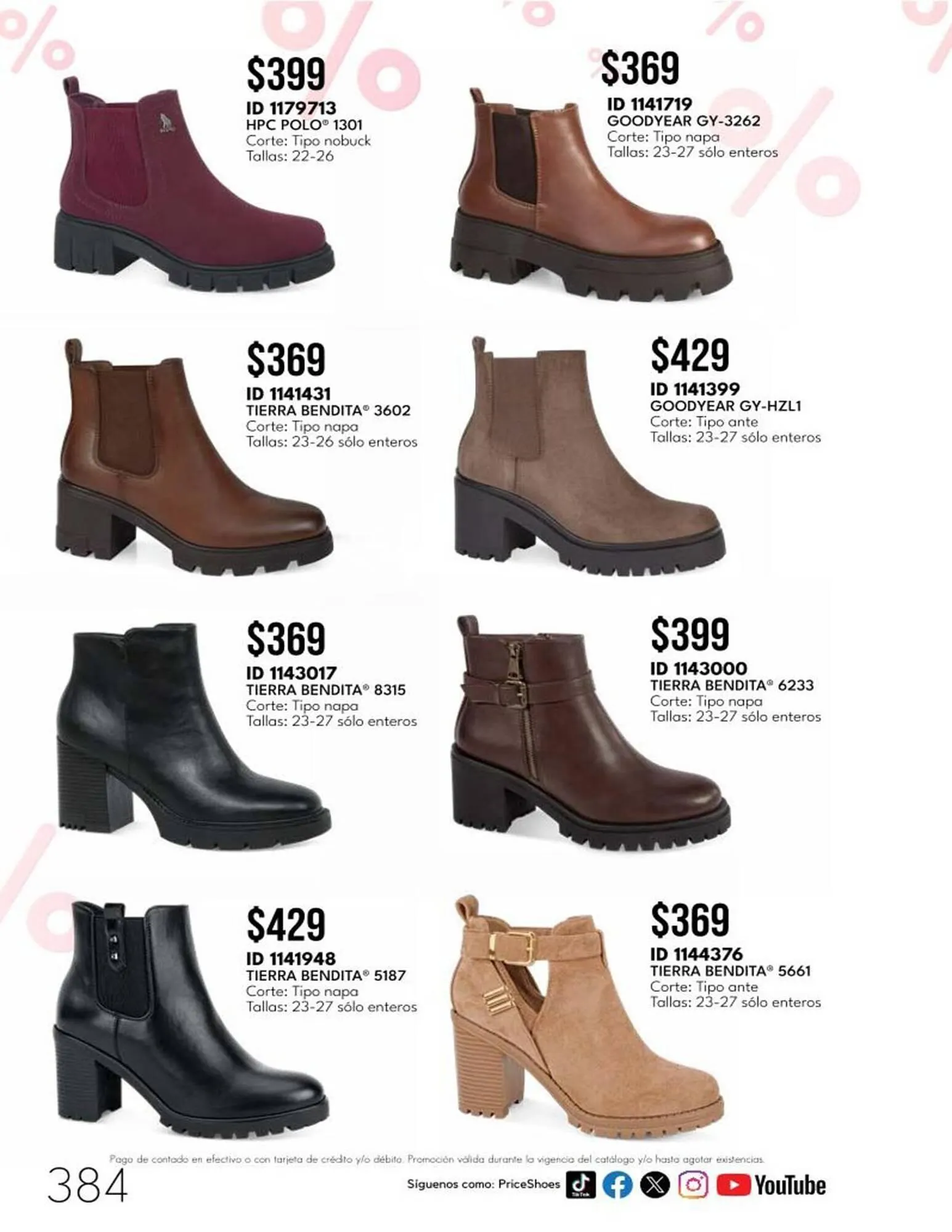 Catálogo de Catálogo Price Shoes 15 de abril al 31 de diciembre 2025 - Pagina 380