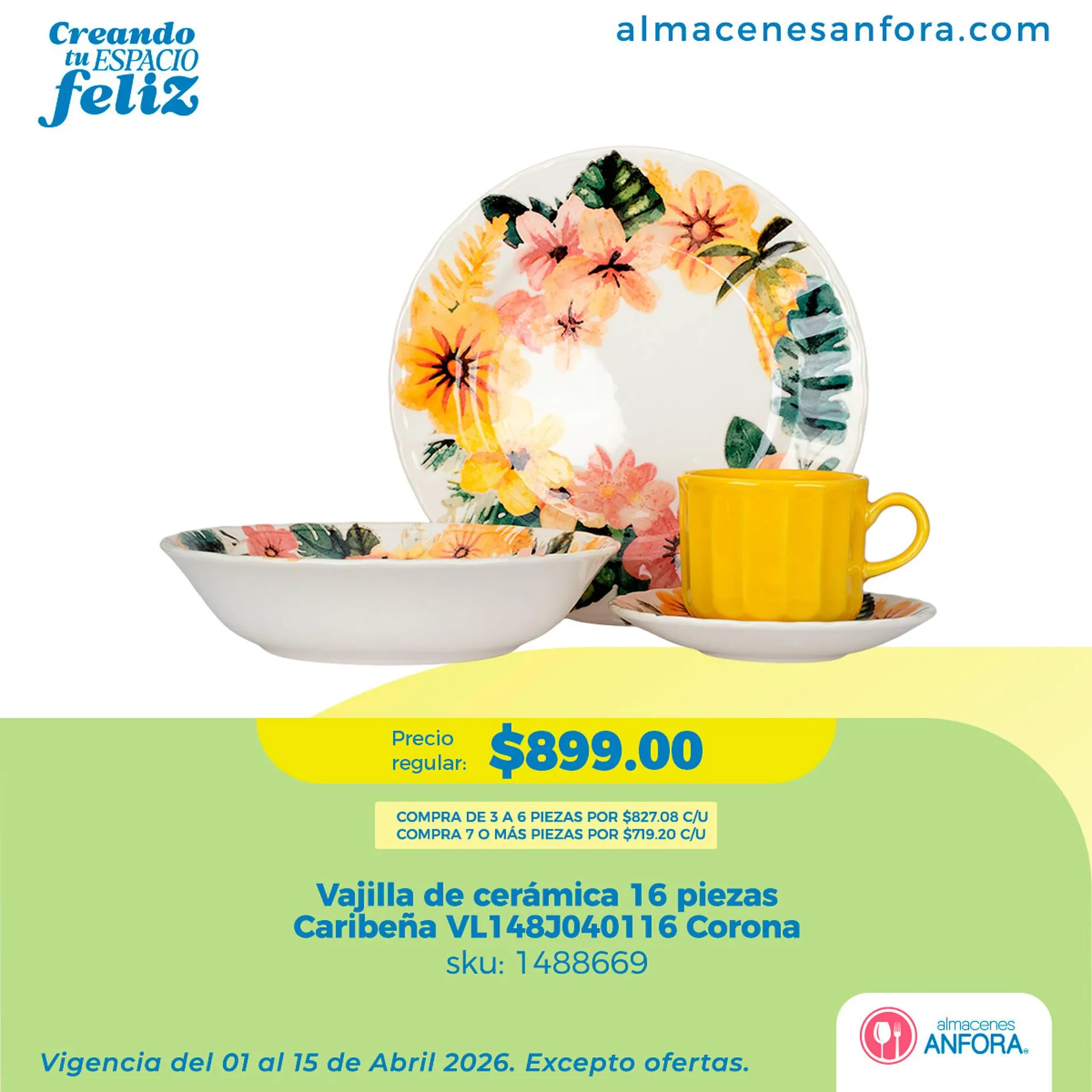 Catálogo de Catálogo Almacenes Anfora 3 de abril al 15 de abril 2026 - Pagina 2