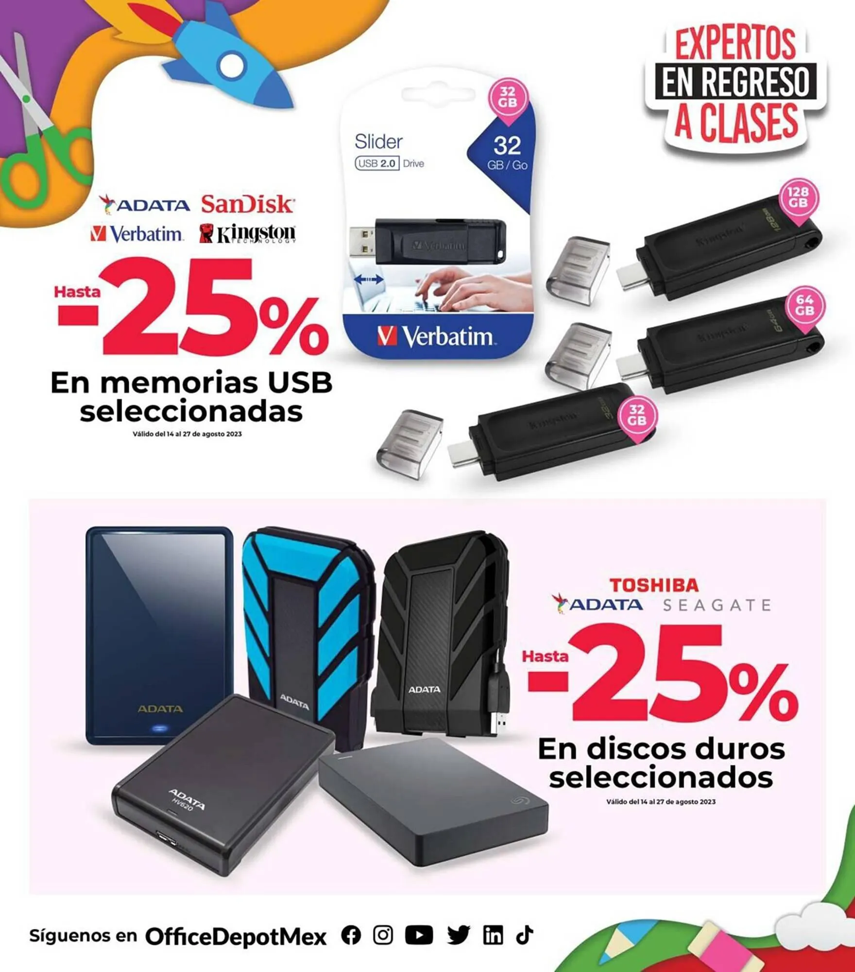 Catálogo de Catálogo Office Depot 1 de agosto al 31 de agosto 2023 - Pagina 21